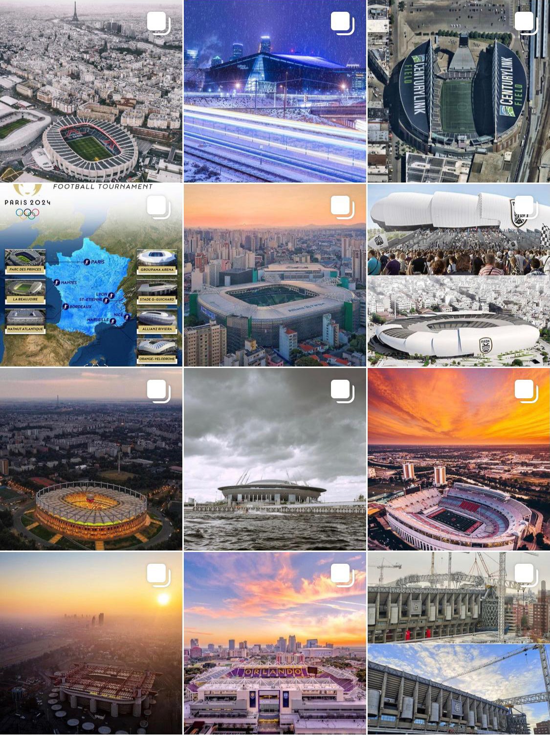 Dołącz do nas na Instagramie - Stadiony.net i StadiumDB.com