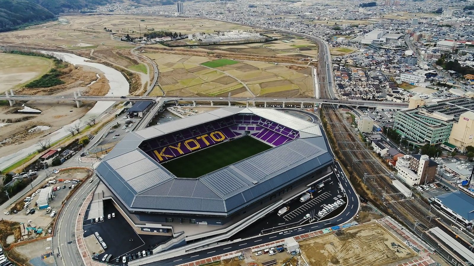 Sanga Stadium by Kyocera, Kameoka / Kyoto