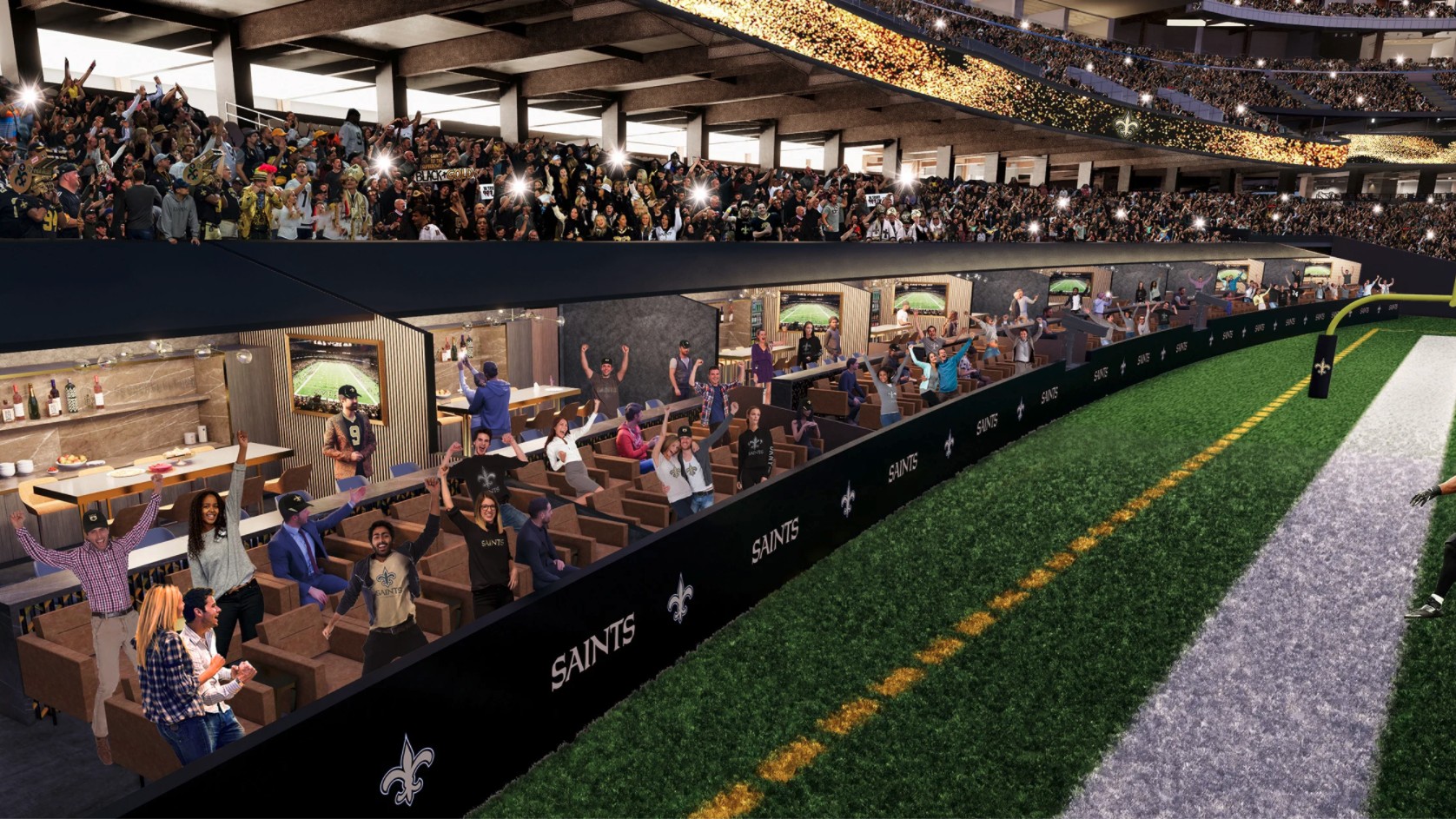 Mercedes-Benz Superdome - New Orleans Saints