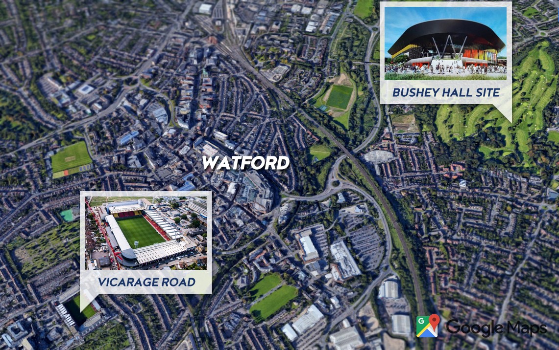 Watford FC new stadium