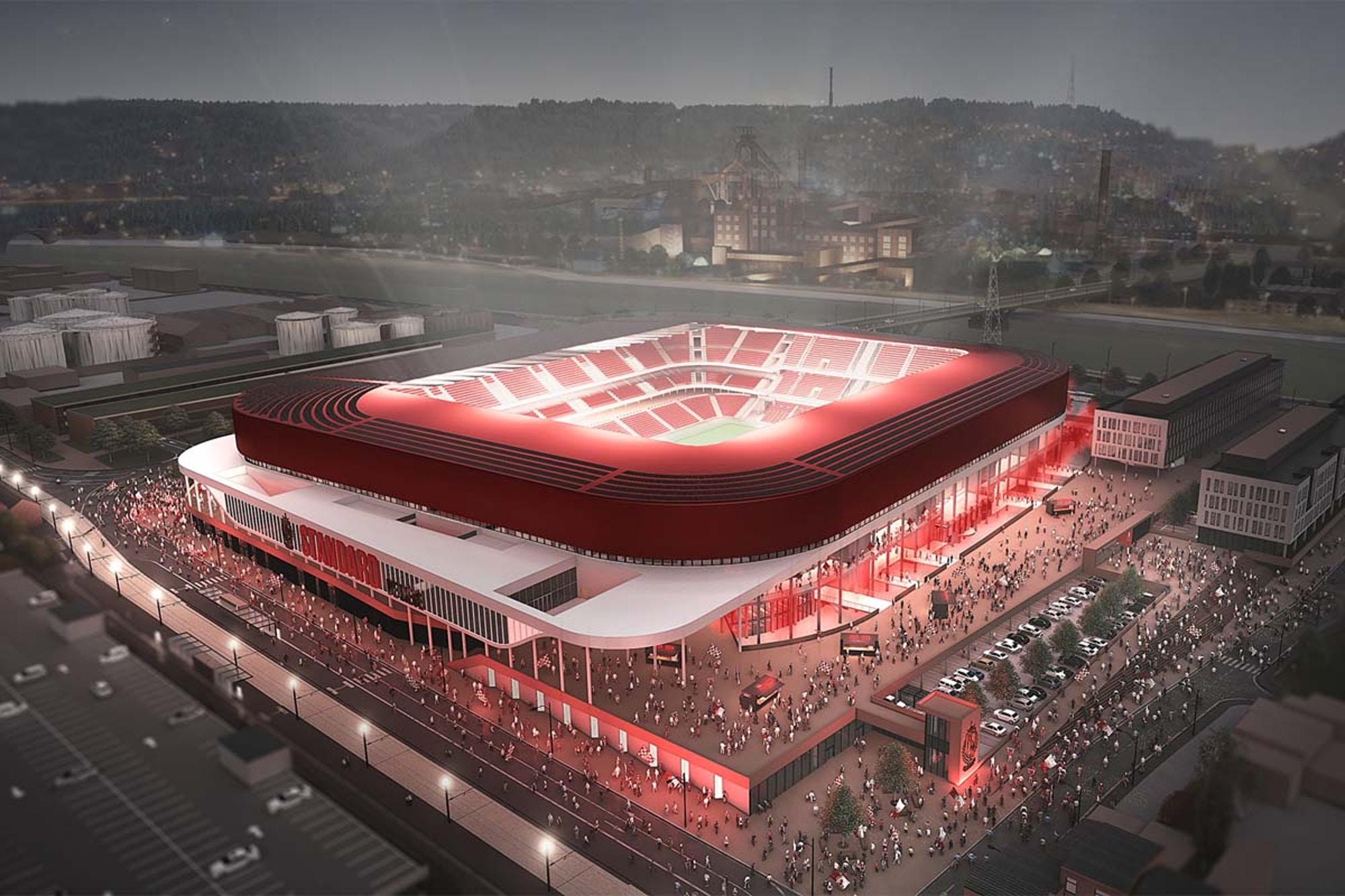 Stade de Sclessin reconstruction, Standard de Liege