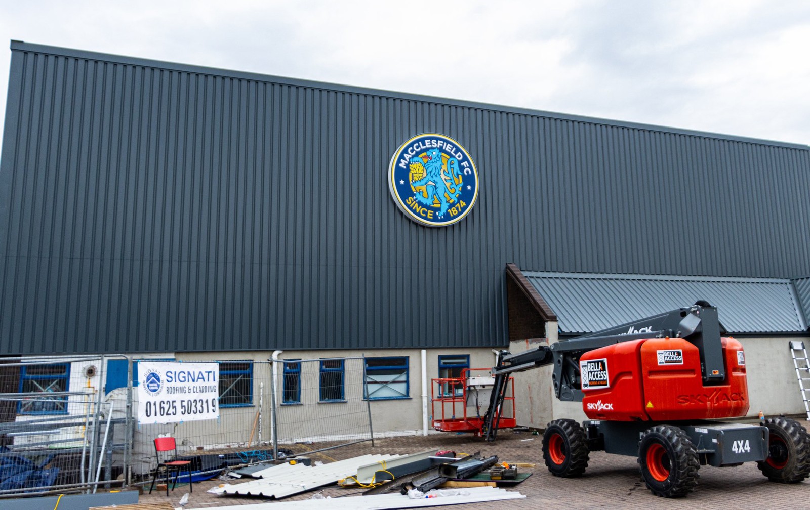 Macclesfield FC stadium, Moss Rose (for commercial reasons known as Leasing.com Stadium)