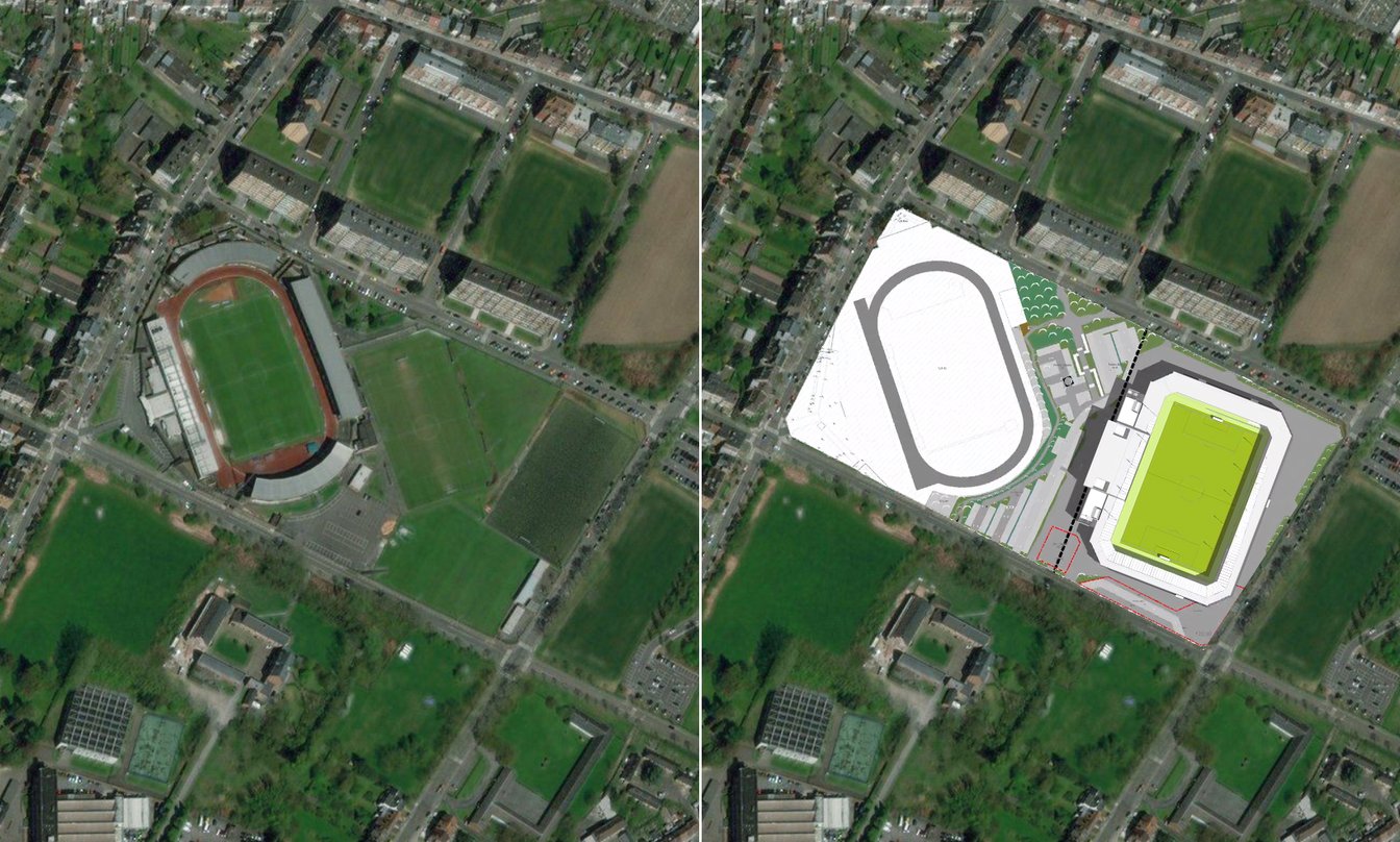 nowy stadion dla RAAL La Louviere