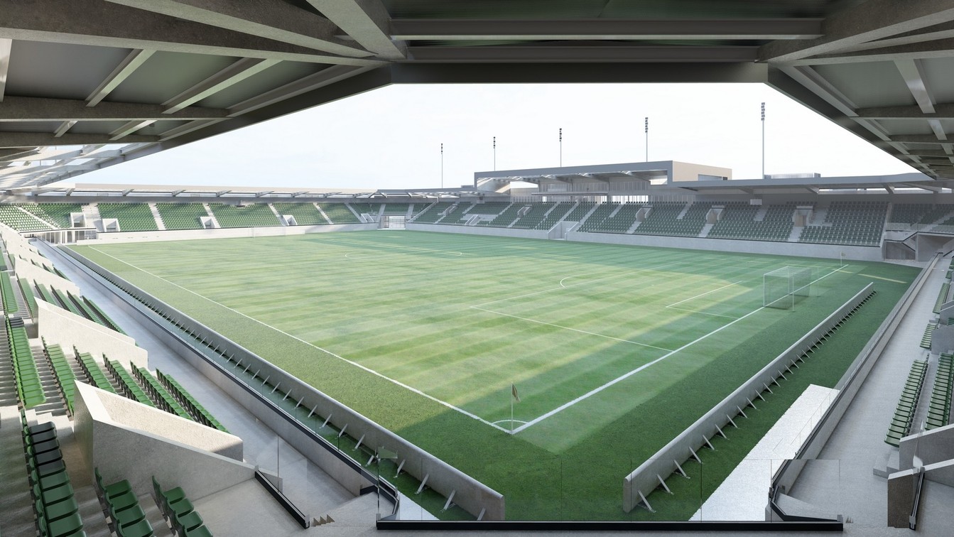 nowy stadion dla RAAL La Louviere