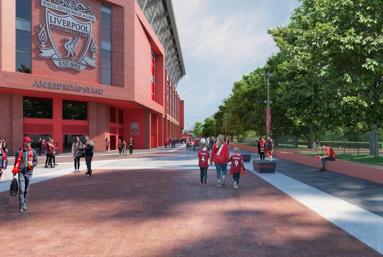 Anfield Road stand expansion