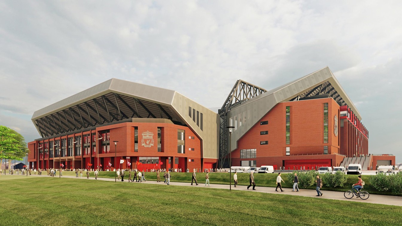 Anfield Road stand expansion