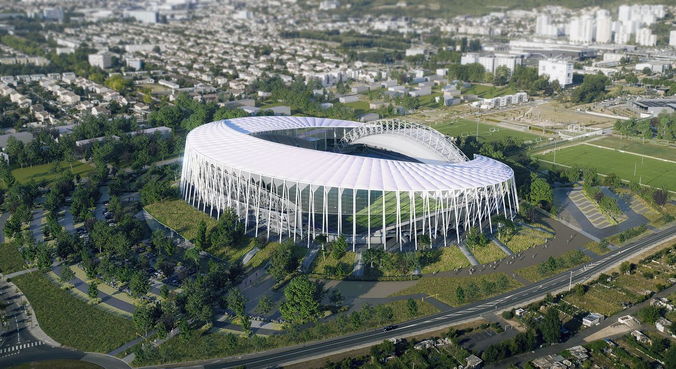 Stade Gabriel Montpied - renovation