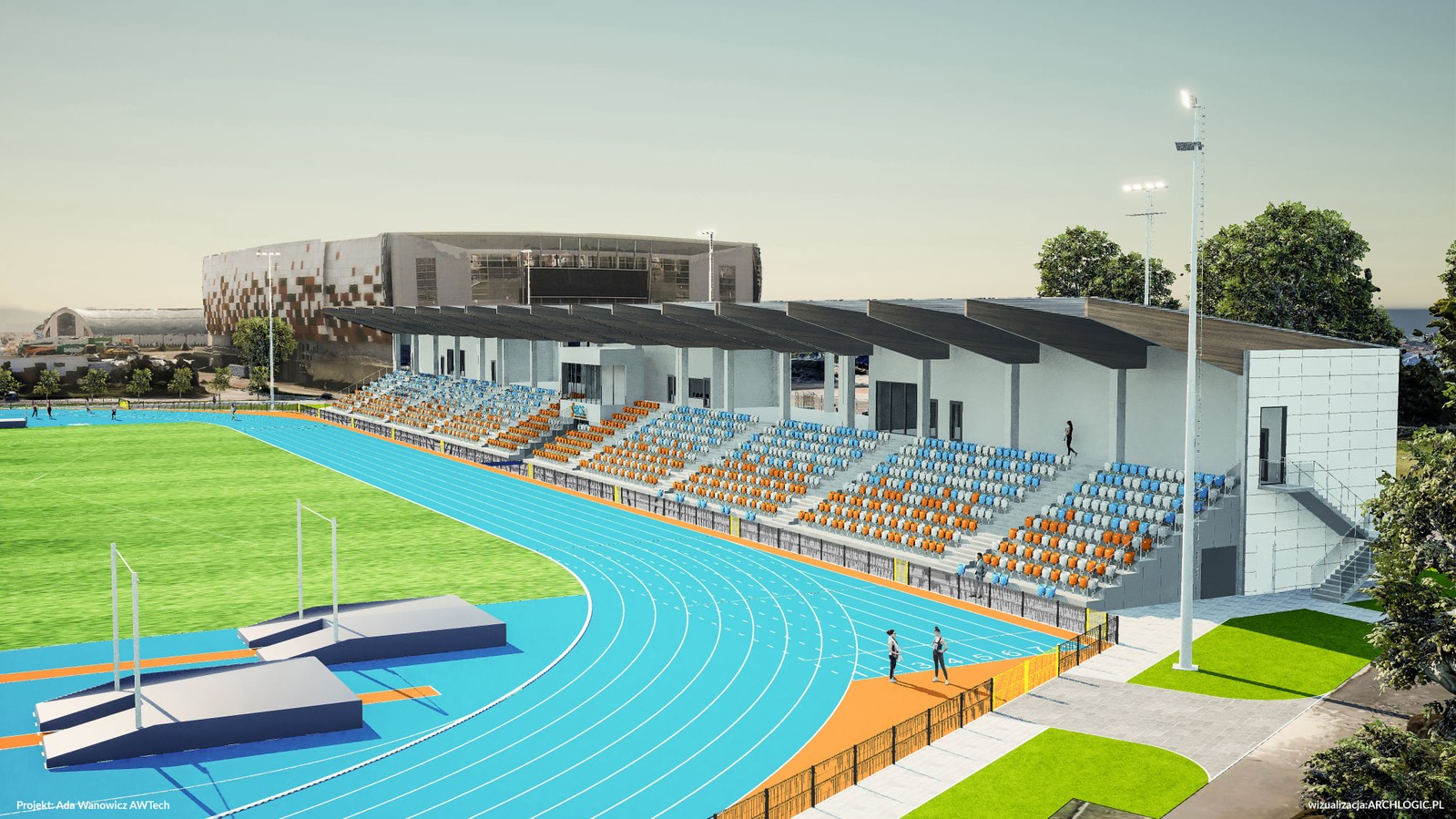 Stadion Lekkoatletyczny RCS w Lubinie