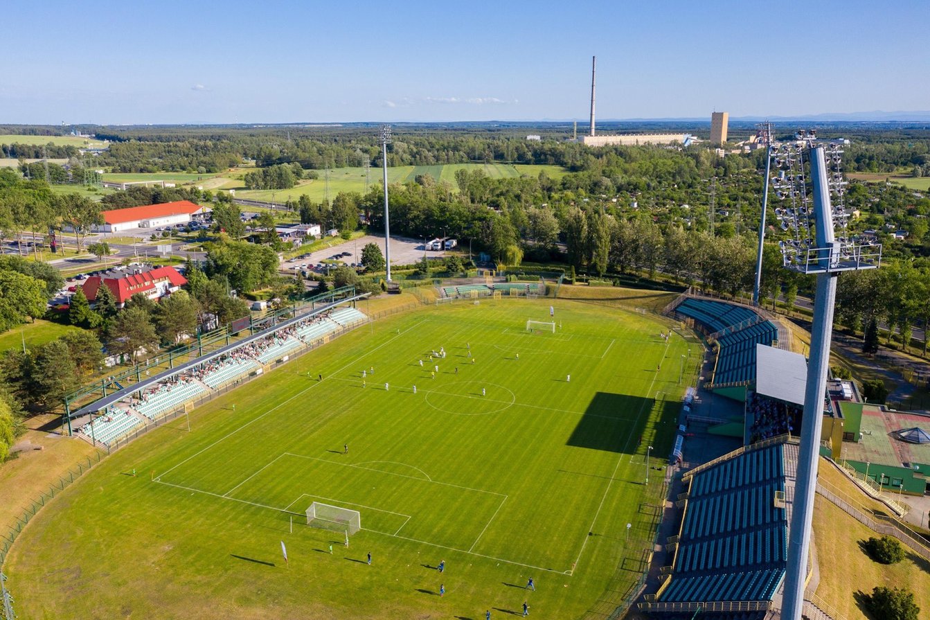 stadion miejski w Polkowicach