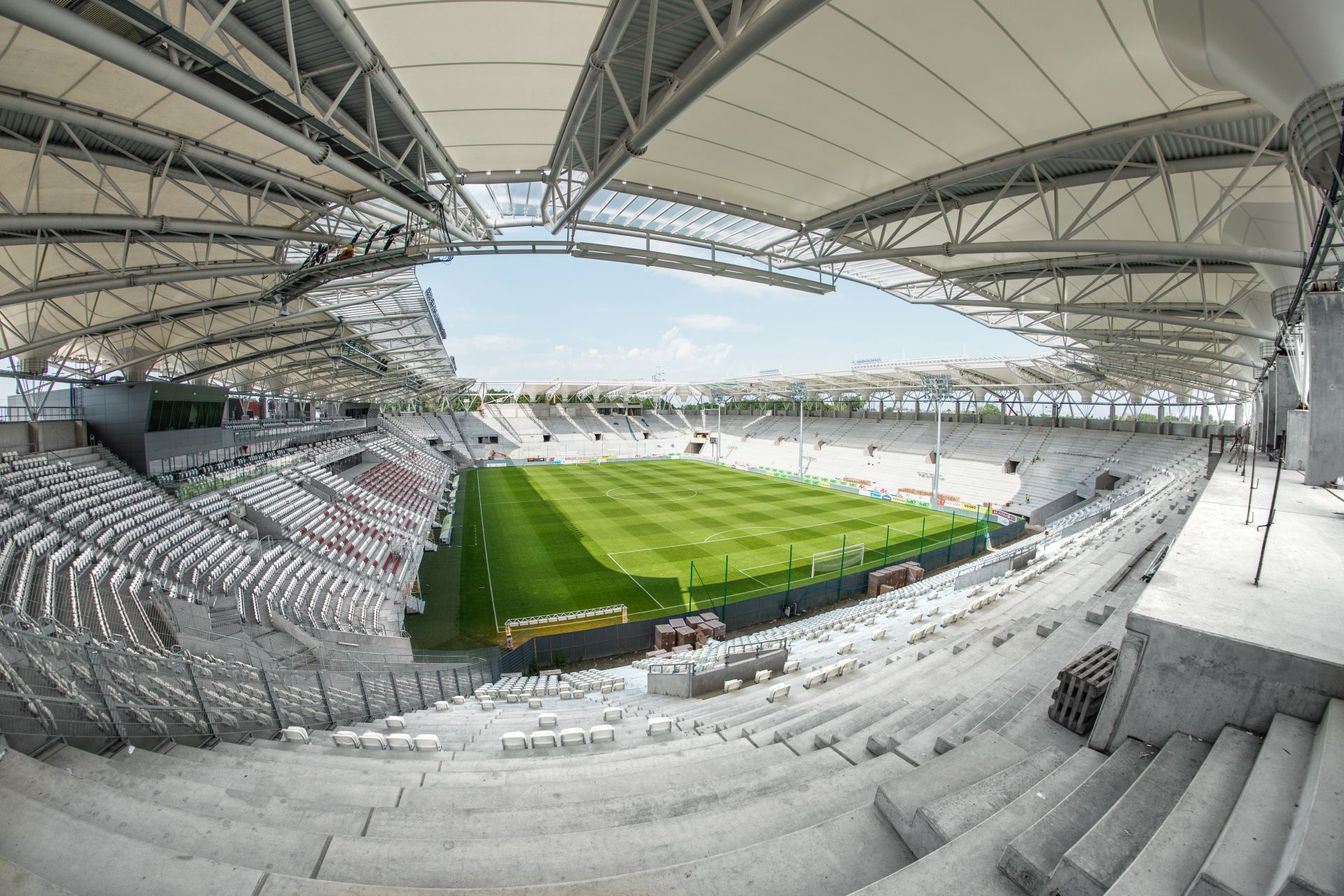 budowa stadionu Króla dla ŁKS w Łodzi