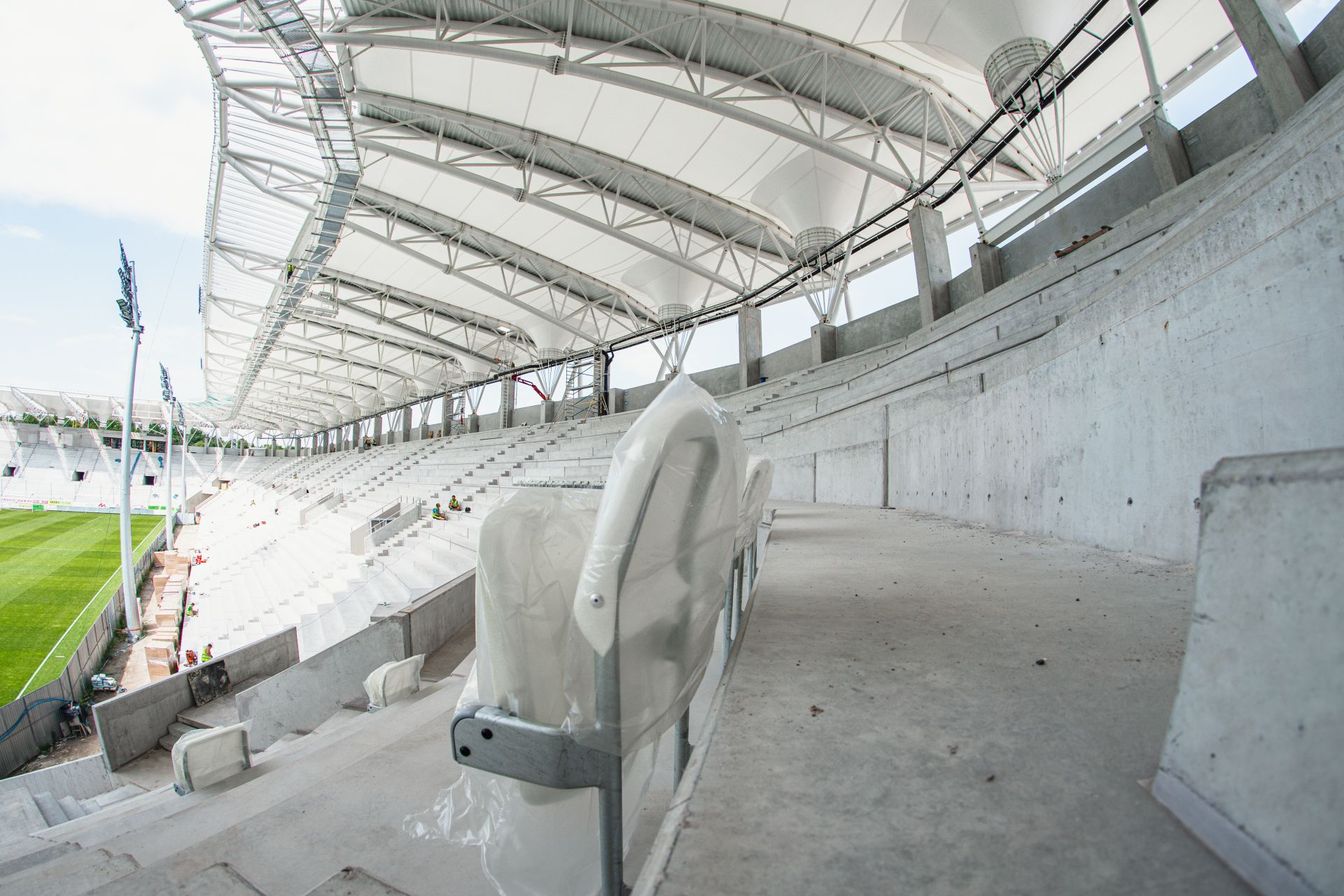 budowa stadionu Króla dla ŁKS w Łodzi