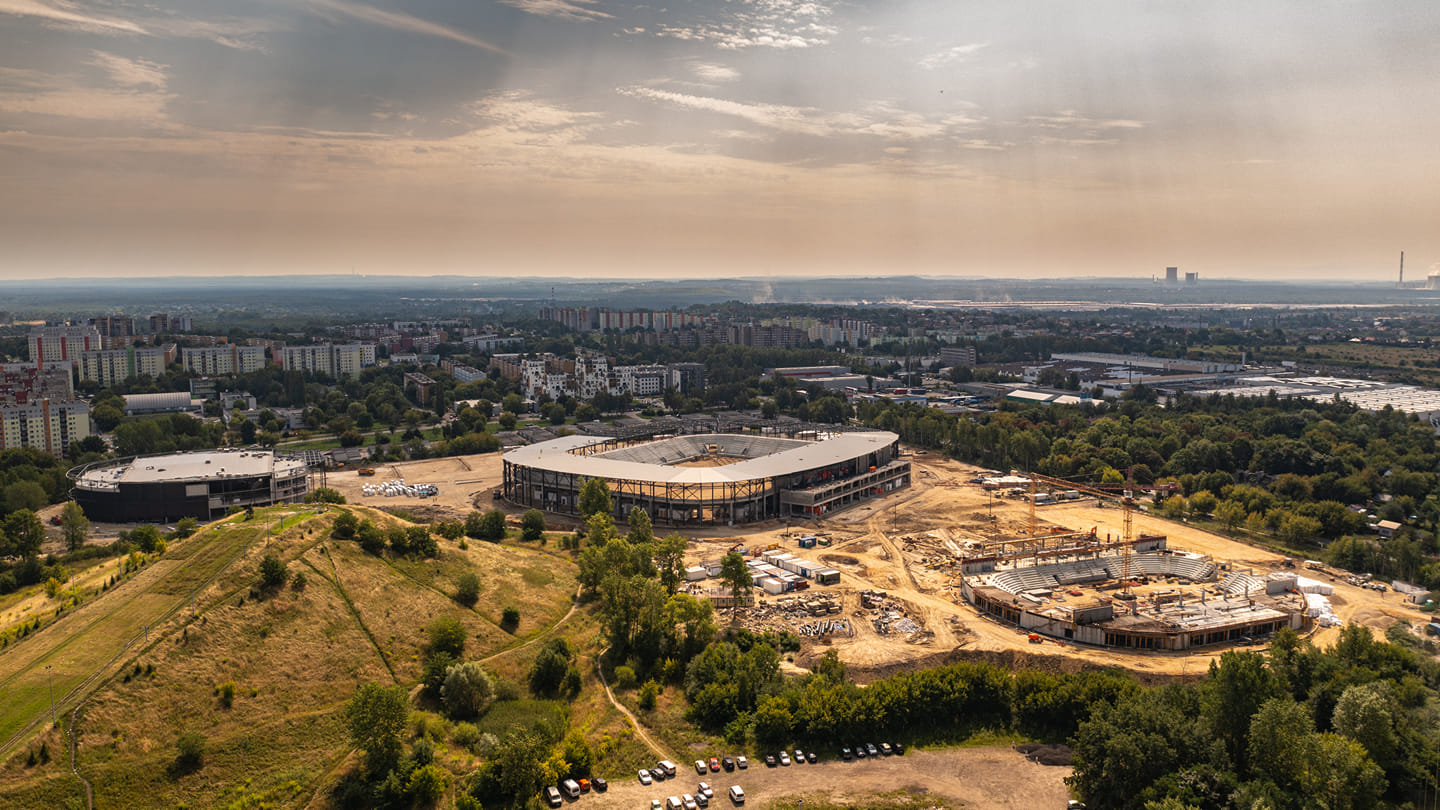 Zagłębiowski Park Sportowy - nowy stadion Zagłębia Sosnowiec