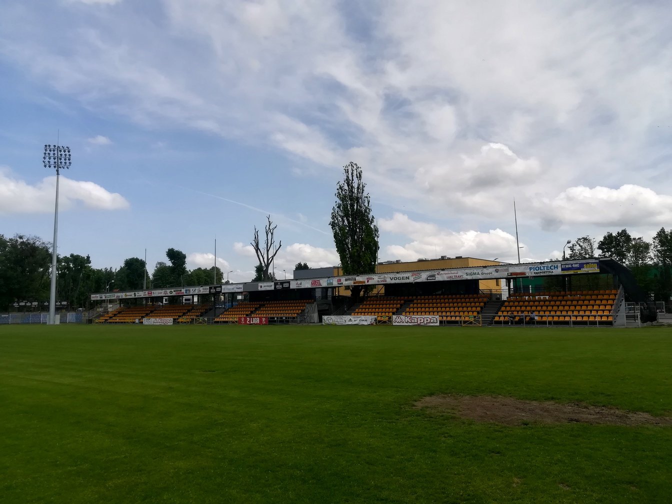 Stadion Miejski w Elblągu, dom Olimpii Elbląg