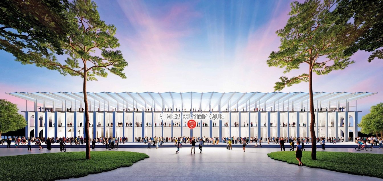 Stade Nemausus, Nimes Olympique