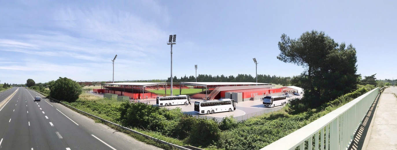 Stade Nemausus, Nimes Olympique