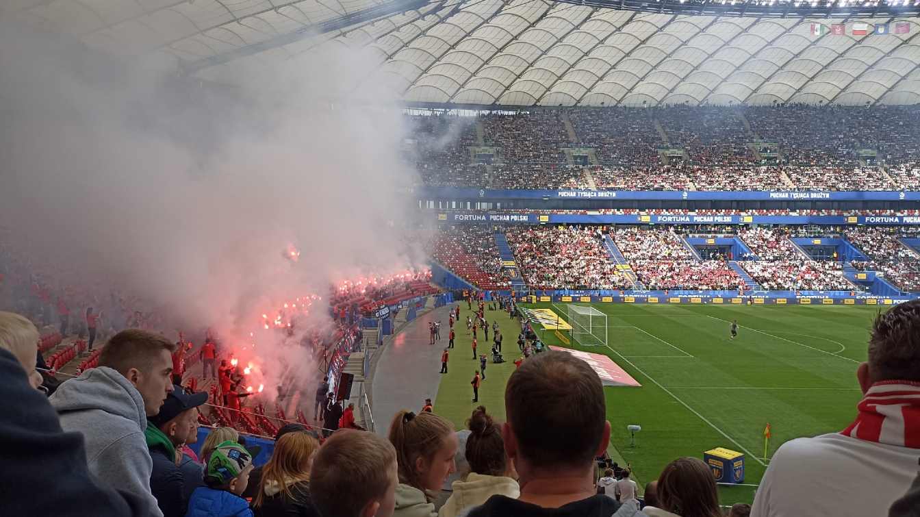 PGE Narodowy podczas finału