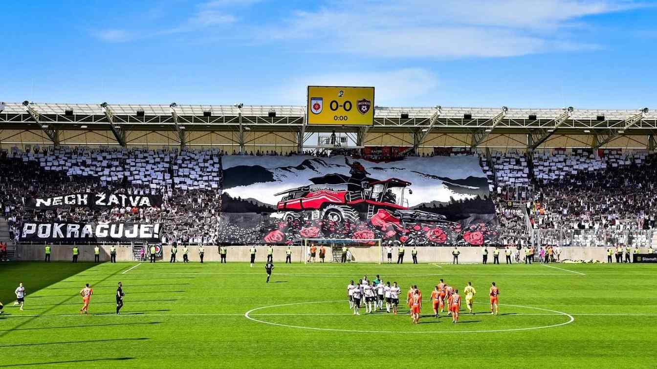 Nowy stadion w Koszycach