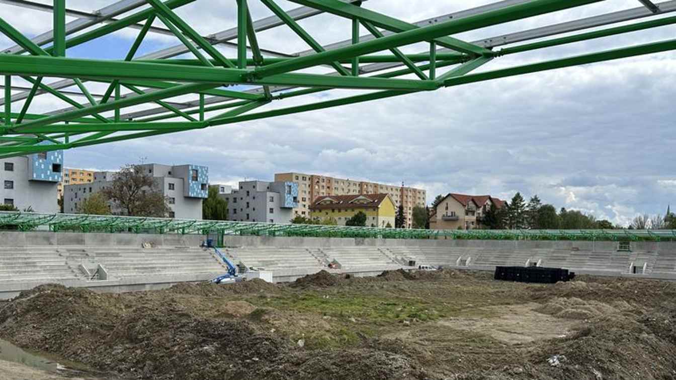 Budowa Štadión Tatran