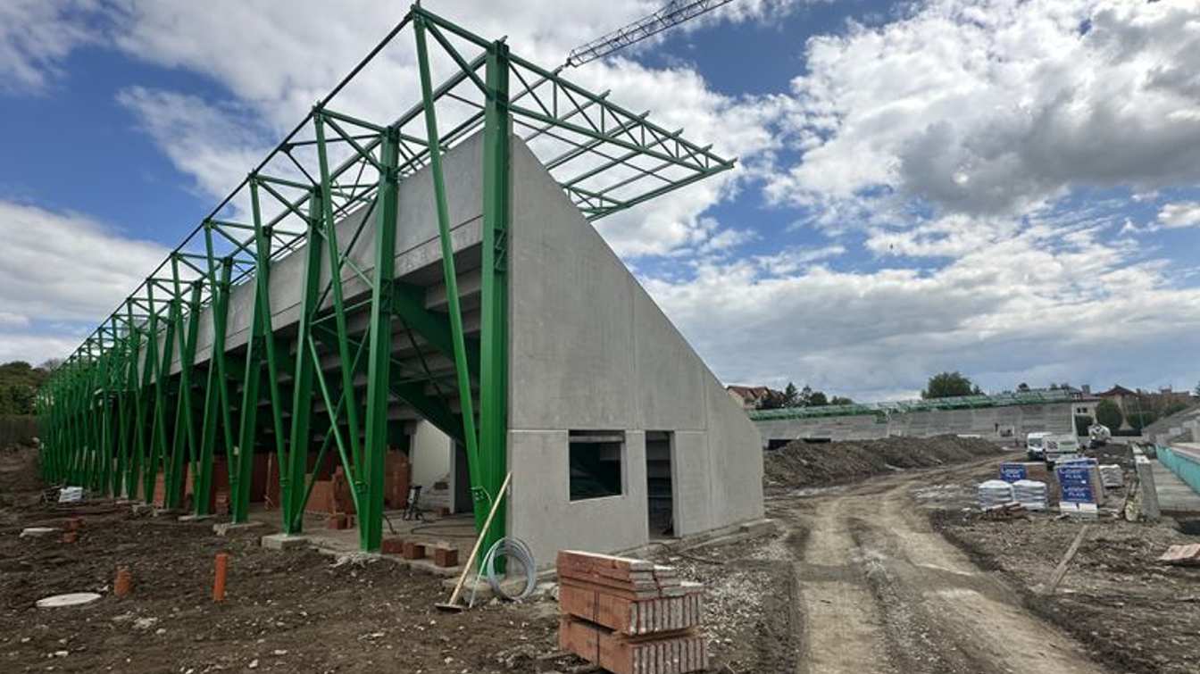 Budowa Štadión Tatran