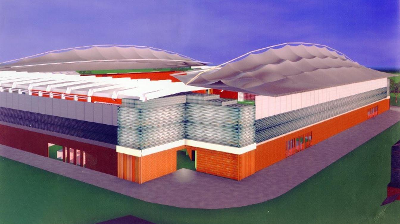 Wizualizacja projektu stadionu Southampton FC