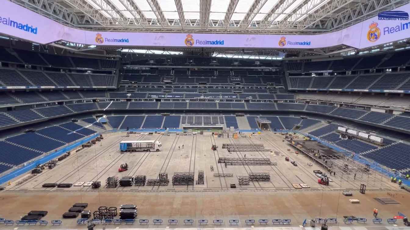 Budowa Estadio Santiago Bernabéu