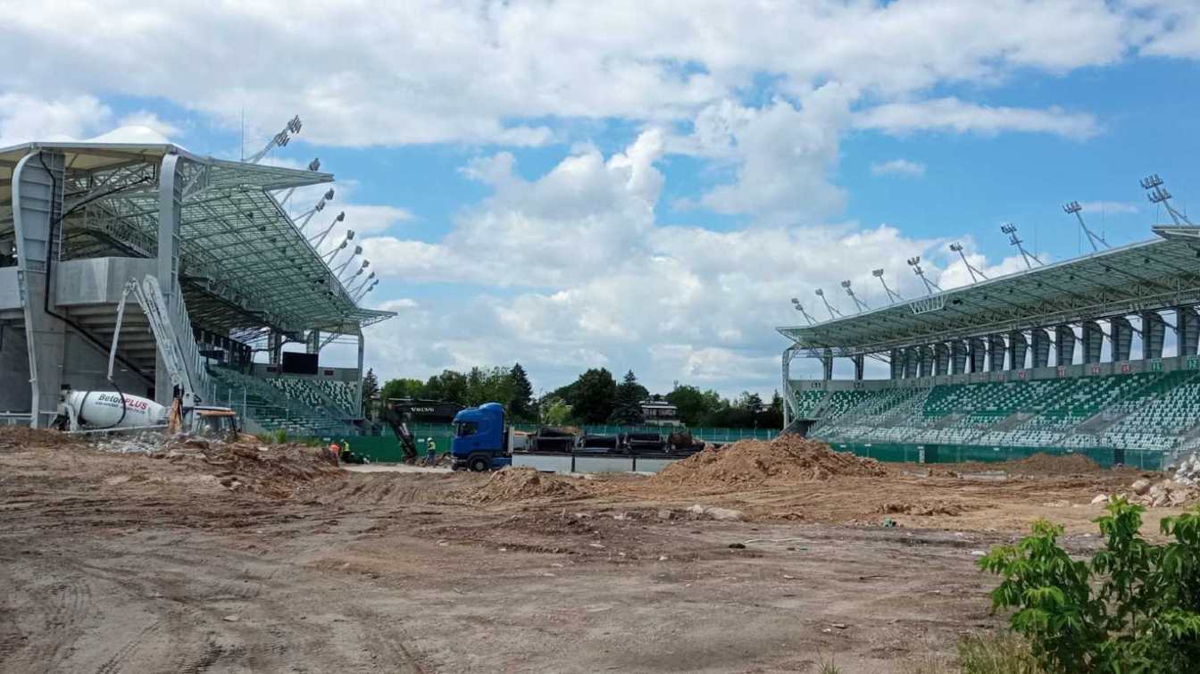 Budowa Stadionu im. Braci Czachorów