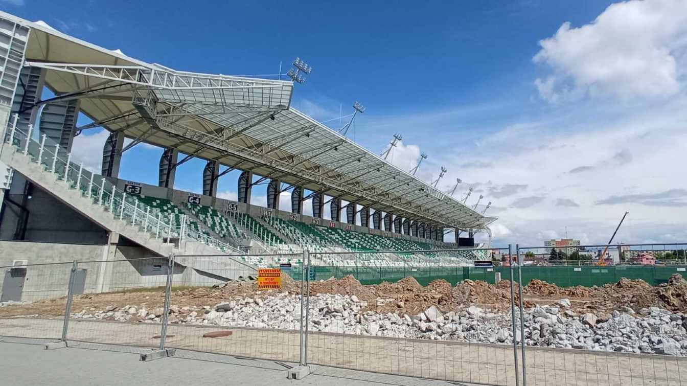 Budowa Stadionu im. Braci Czachorów