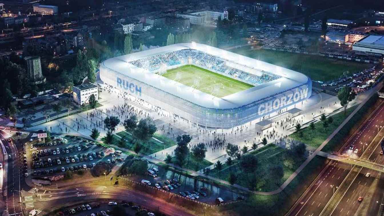 Projekt Stadionu Ruchu Chorzów