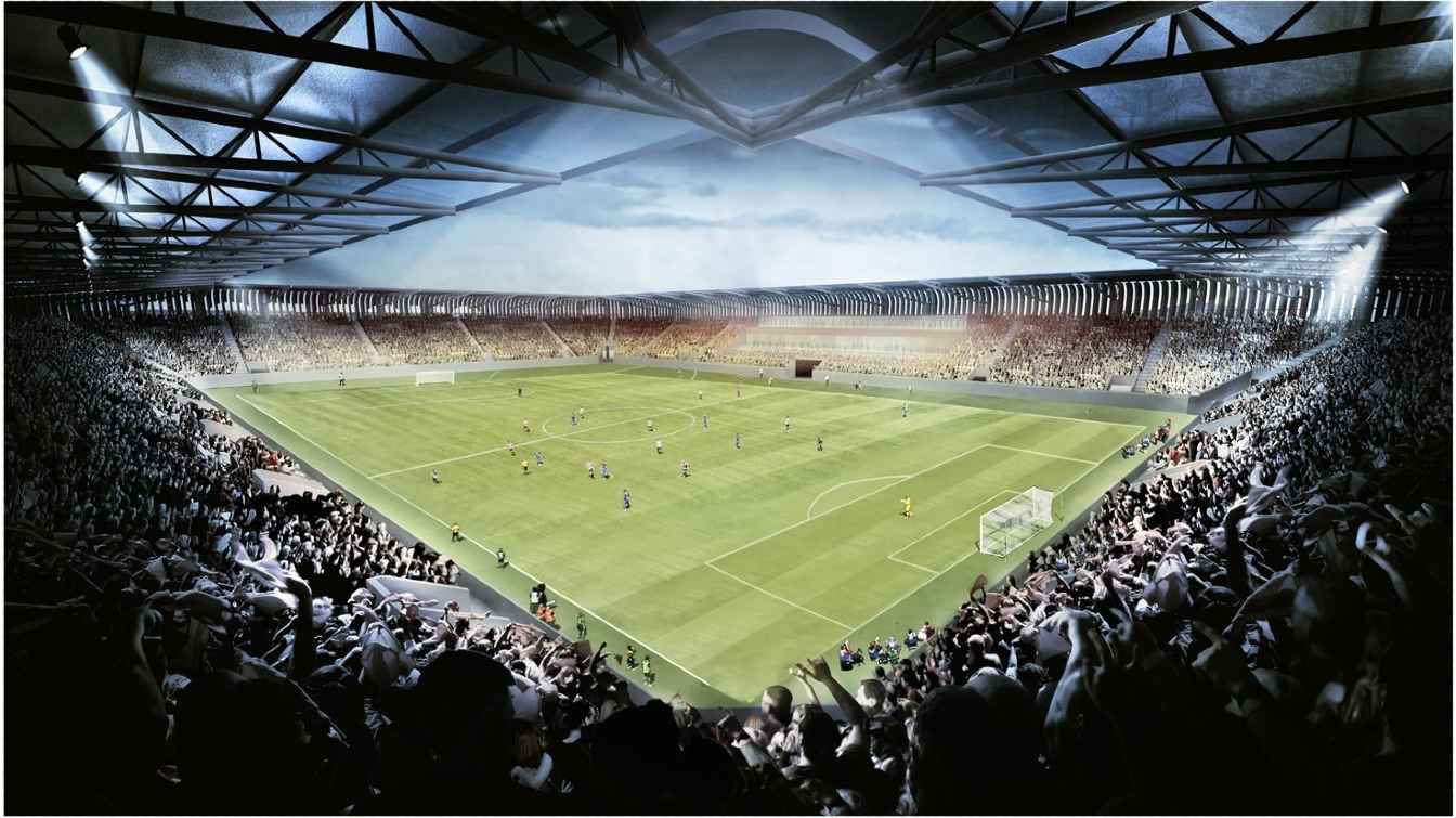 Projekt Stadionu Ruchu Chorzów