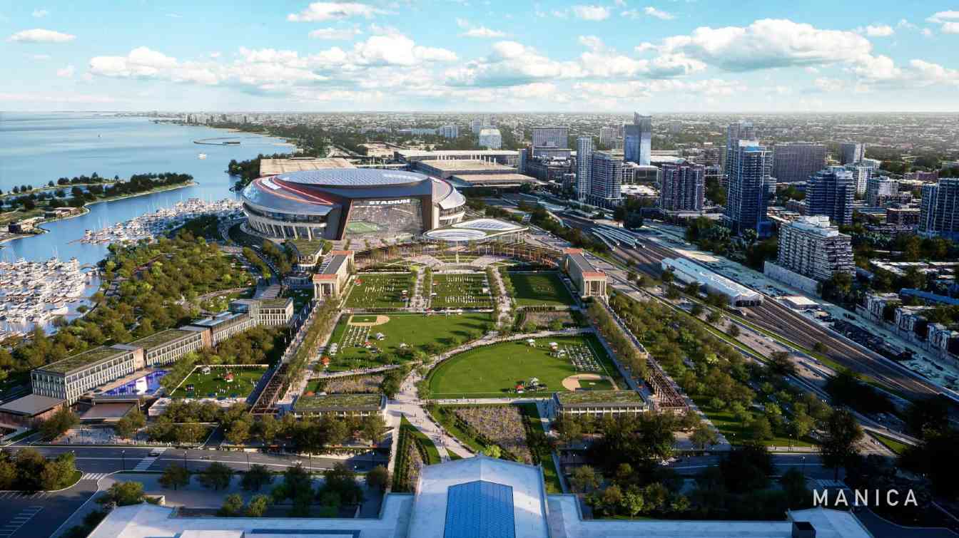 Projekt New Chicago Bears Stadium