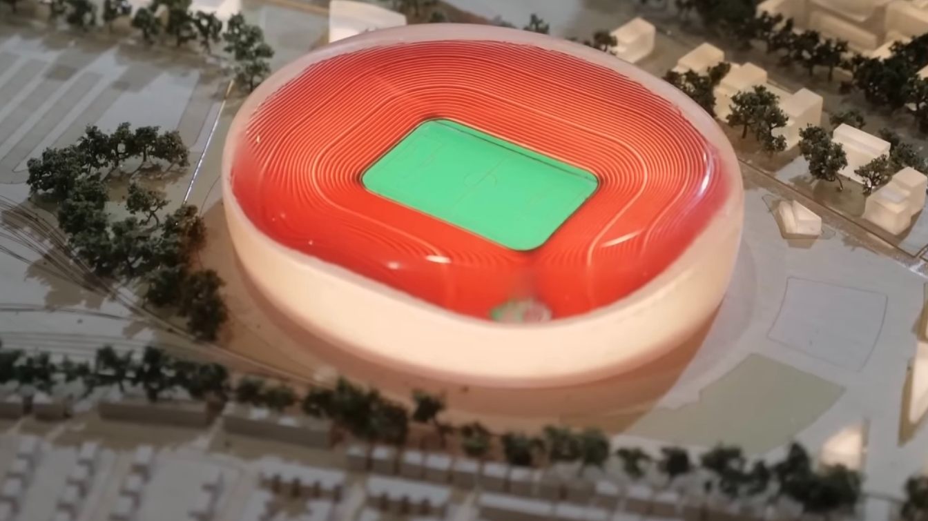 Pierwszy model przedstawiający nowy stadion dla Manchesteru United