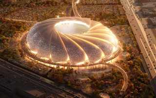 Mundial 2034: Ruszyła budowa „skręconego” stadionu