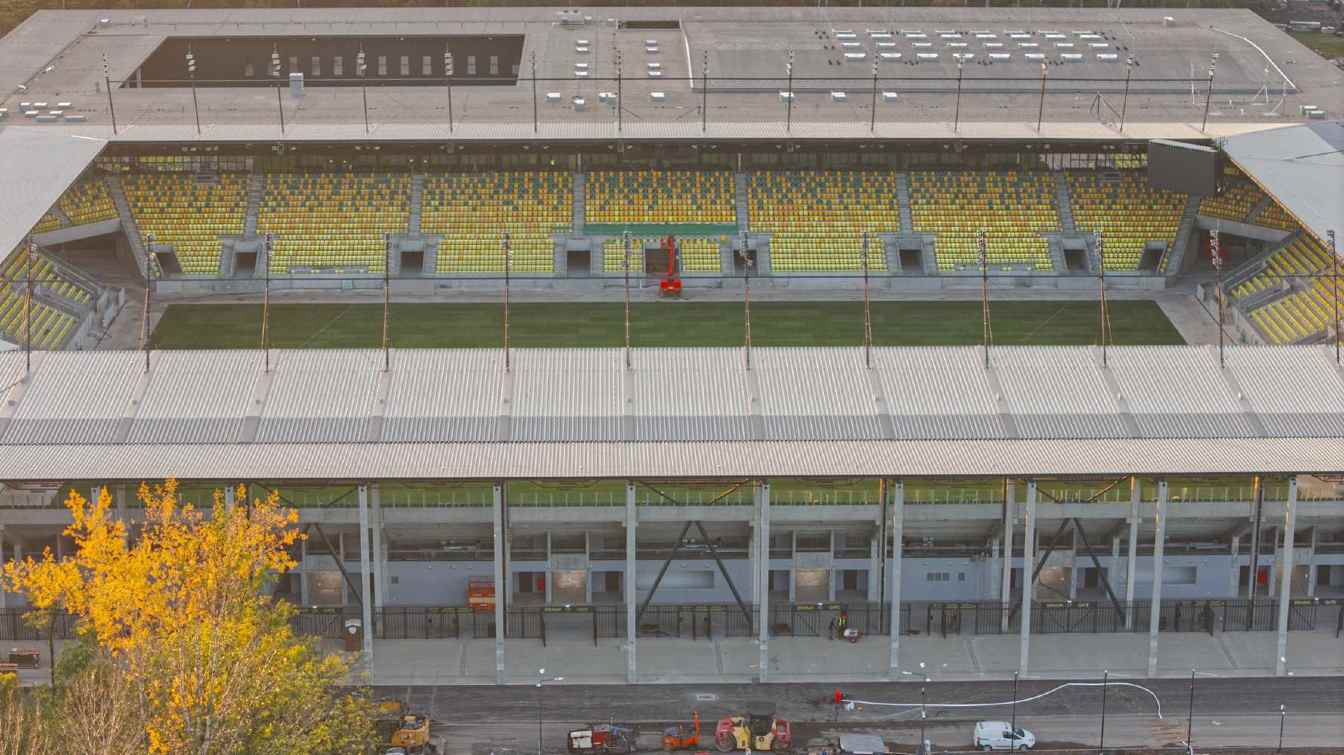 Budowa Stadionu Miejskiego w Katowicach (Stadion GKS-u Katowice)