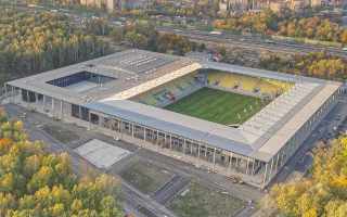 Katowice: Murawa gotowa na stadionie przy ulicy Nowa Bukowa