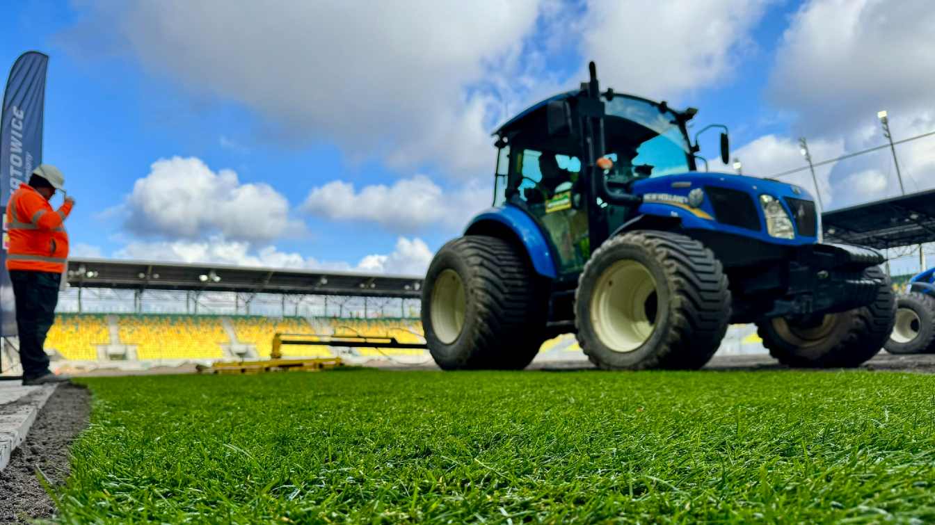 Budowa Stadionu Miejskiego w Katowicach (Stadion GKS-u Katowice)