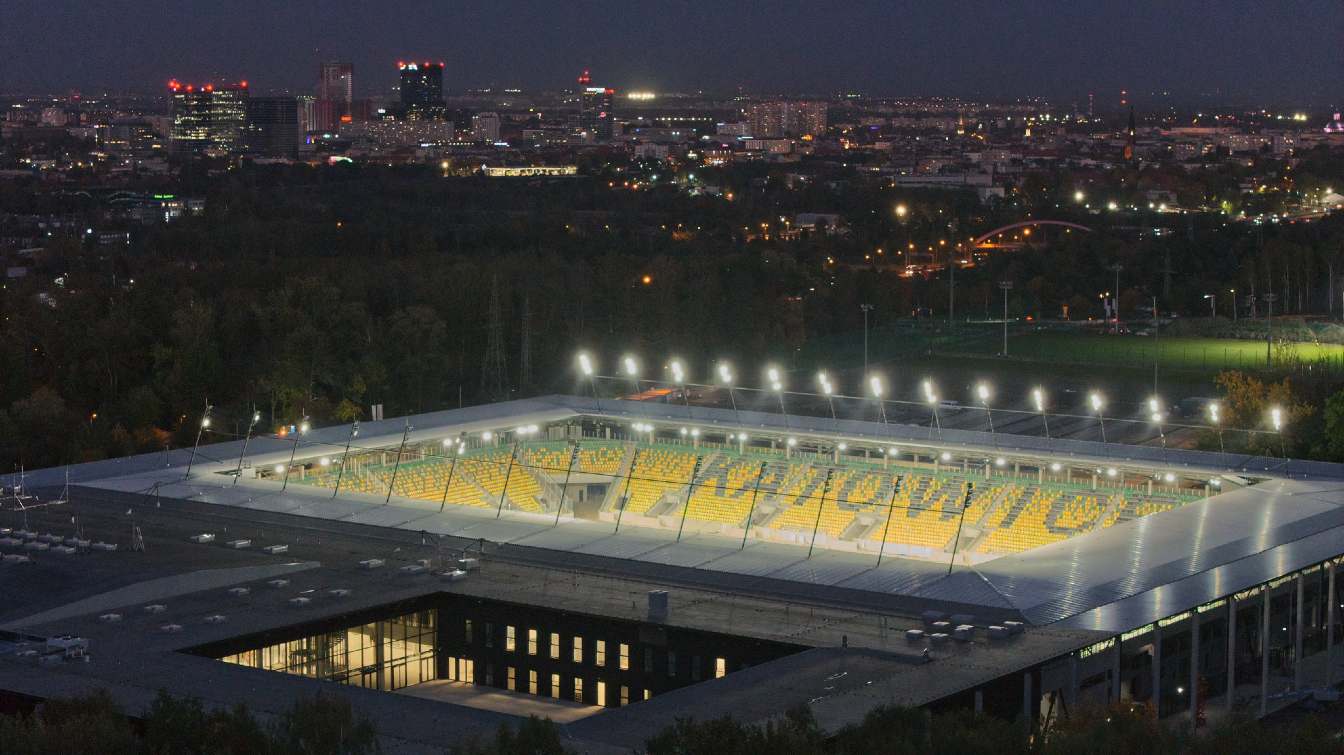 Budowa Stadionu Miejskiego w Katowicach (Stadion GKS-u Katowice)