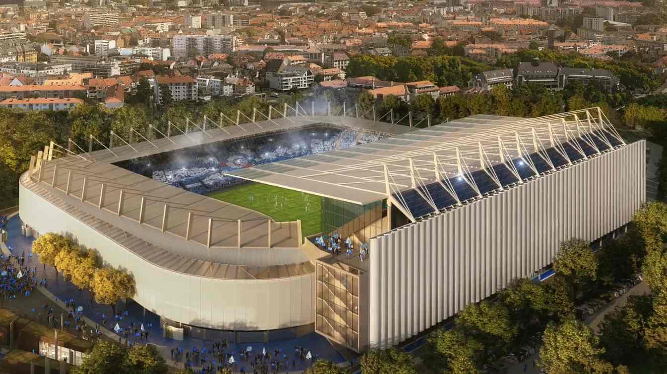 Projekt Stade de la Meinau