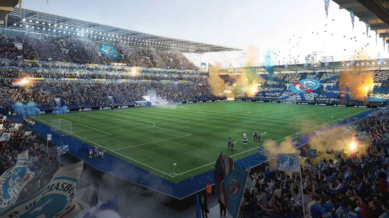 Projekt Stade de la Meinau