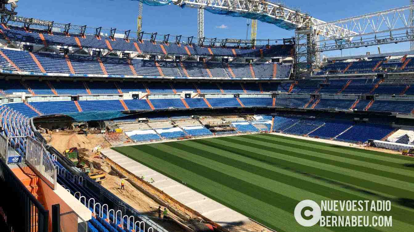 Estadio Santiago Bernabéu w 2020