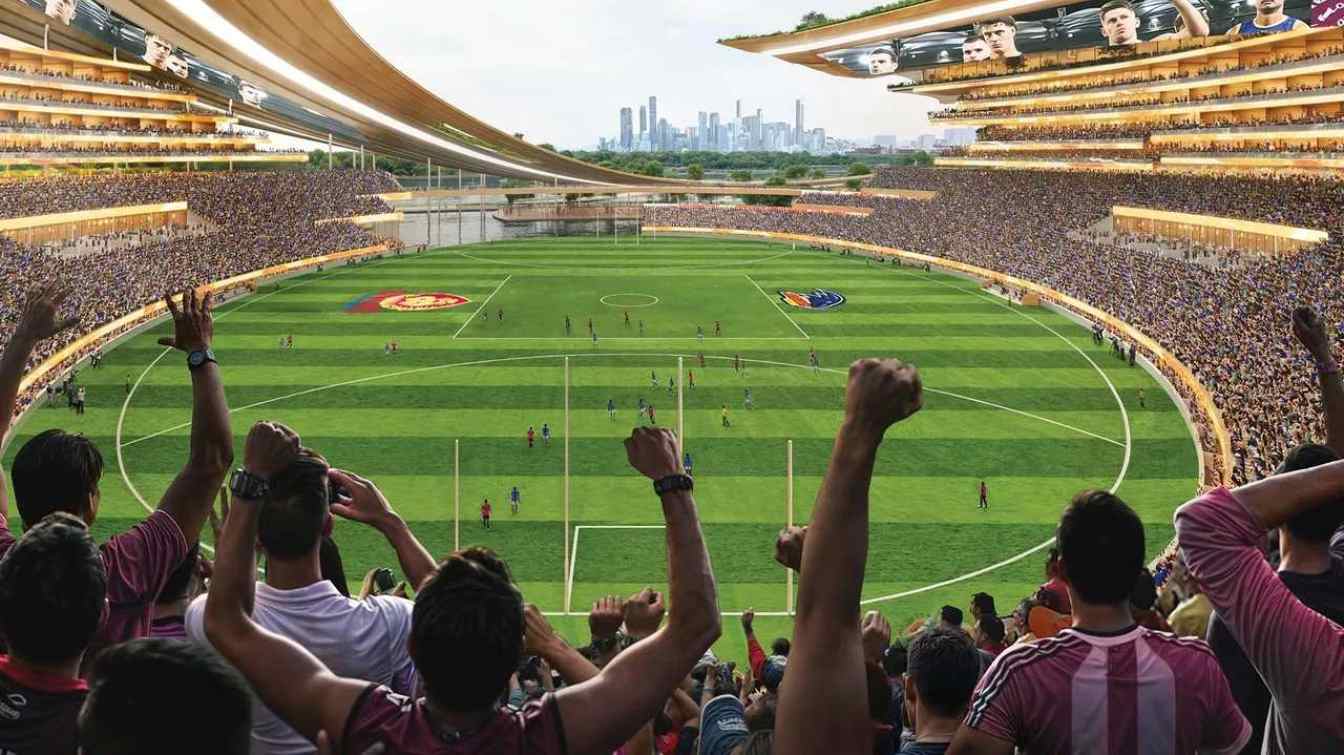 Projekt stadionu olimpijskiego w Brisbane