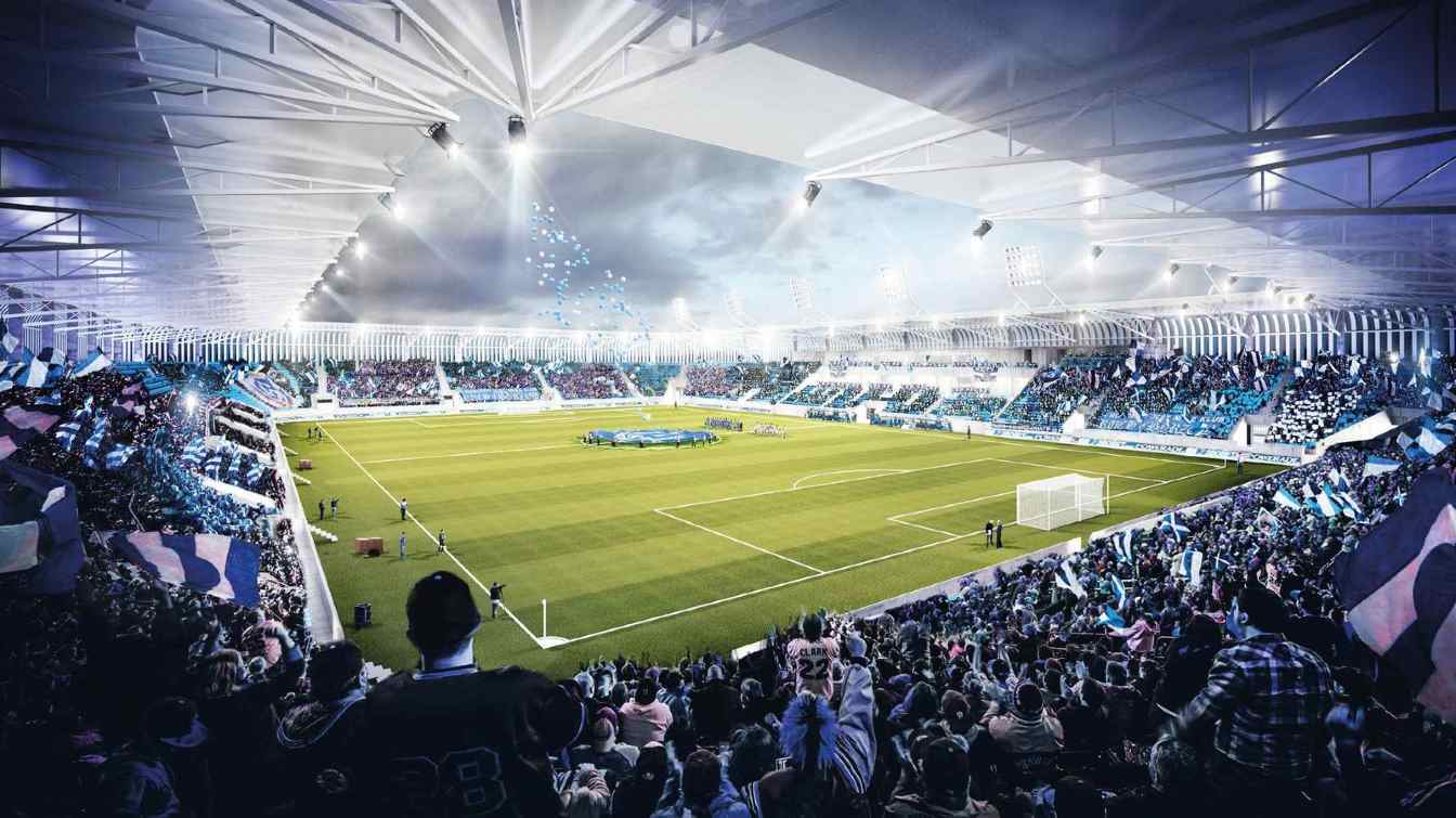 Projekt Stadionu Ruchu Chorzów