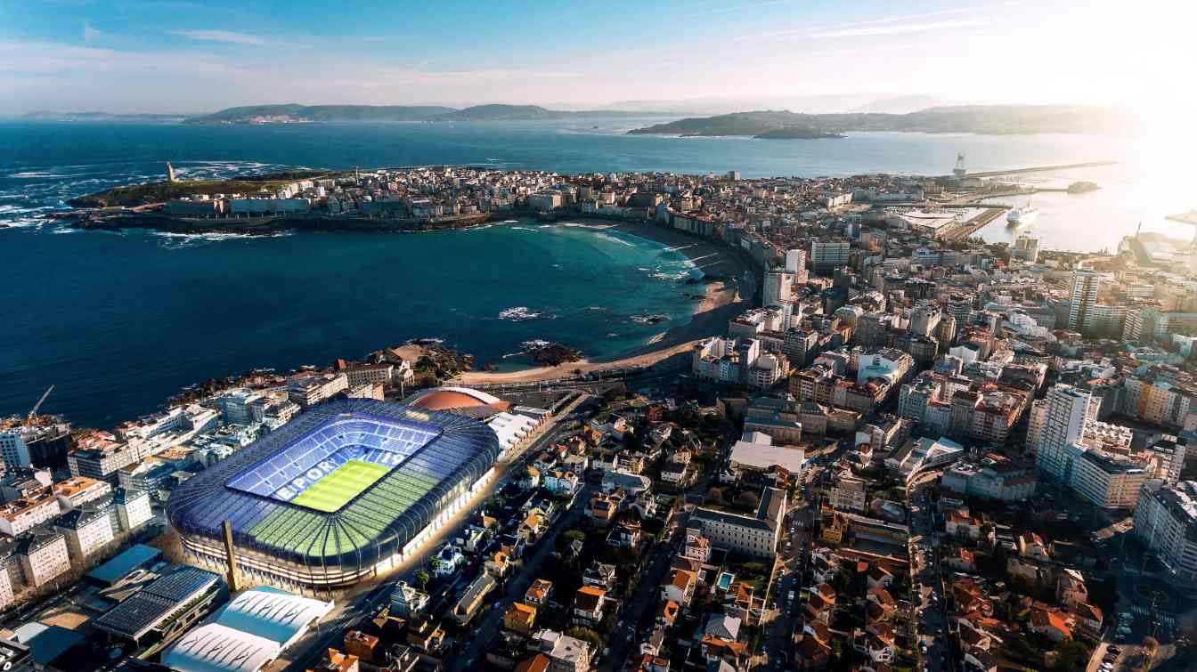 Coruña pragnie po reformie przekształcić Riazor w stadion wzorcowy