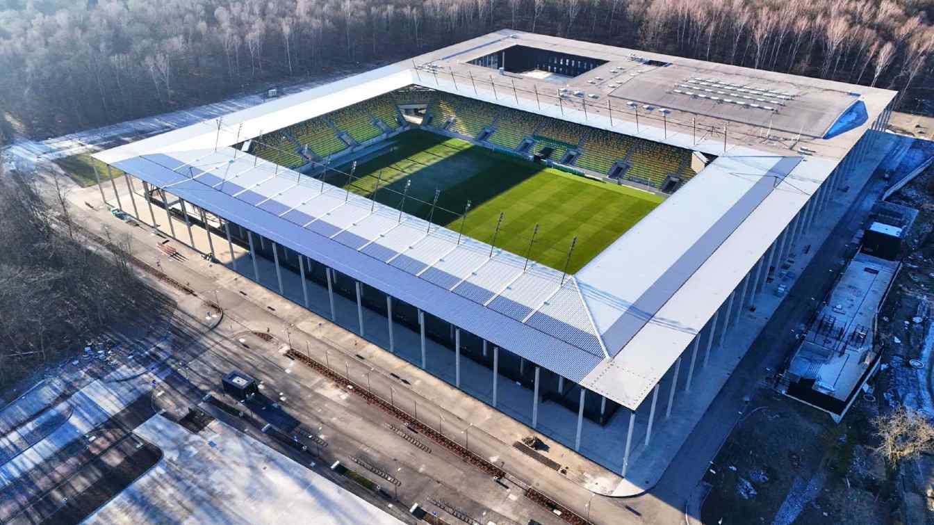 Budowa Stadionu Miejskiego w Katowicach (Stadion GKS-u Katowice)