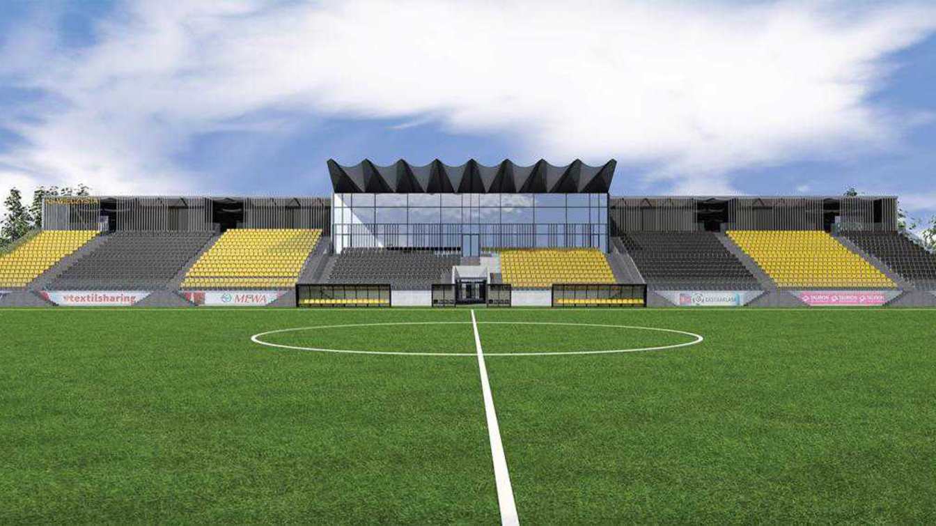 Projekt Stadionu Wieczystej Kraków