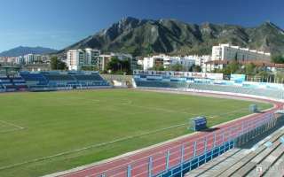 Hiszpania: Pożar na opuszczonym stadionie w Marbelli