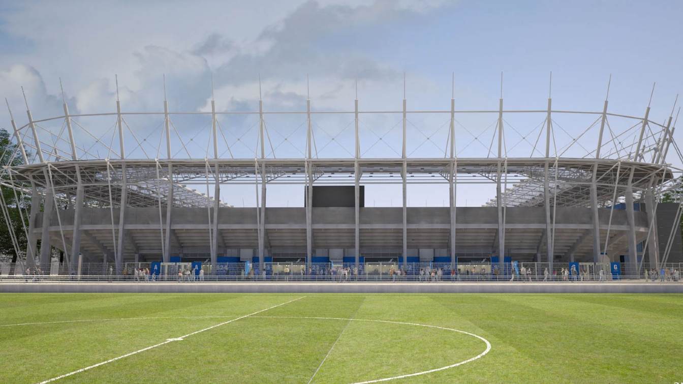 Projekt Stadionu OSiR Gorzów