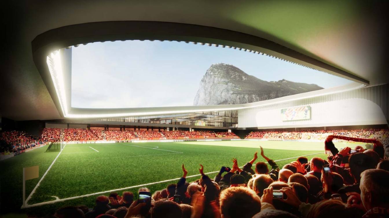 Projekt National Stadium of Gibraltar