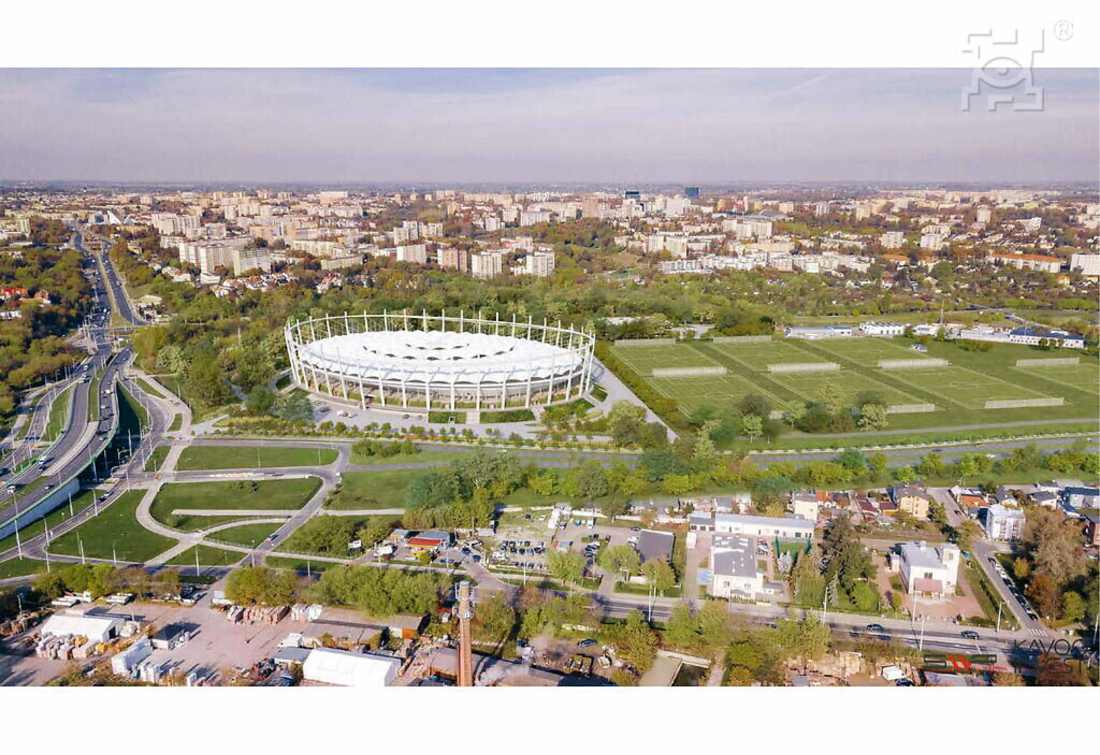 Projekt Stadionu Wielofunkcyjnego w Lublinie