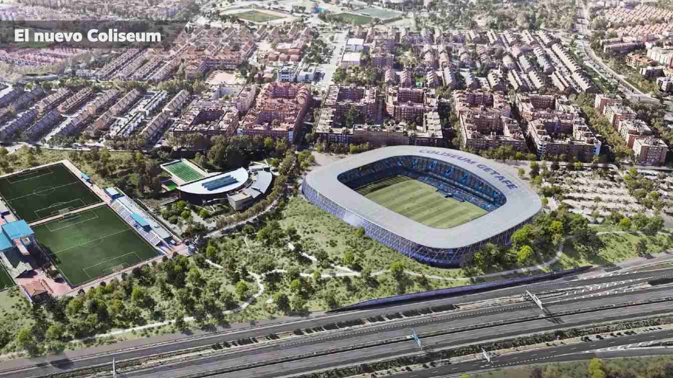 Getafe ma nadzieję, że nowe Coliseum znajdzie sponsora tytularnego, co zwiększyłoby przychody klubu.