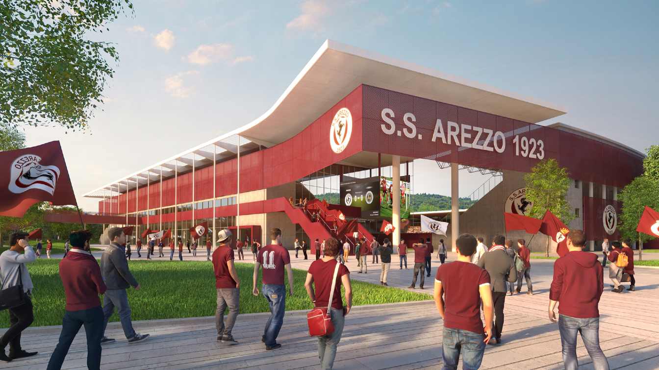 Projekt Arezzo City Stadium